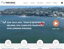 Tablet Screenshot of birdrockusa.com